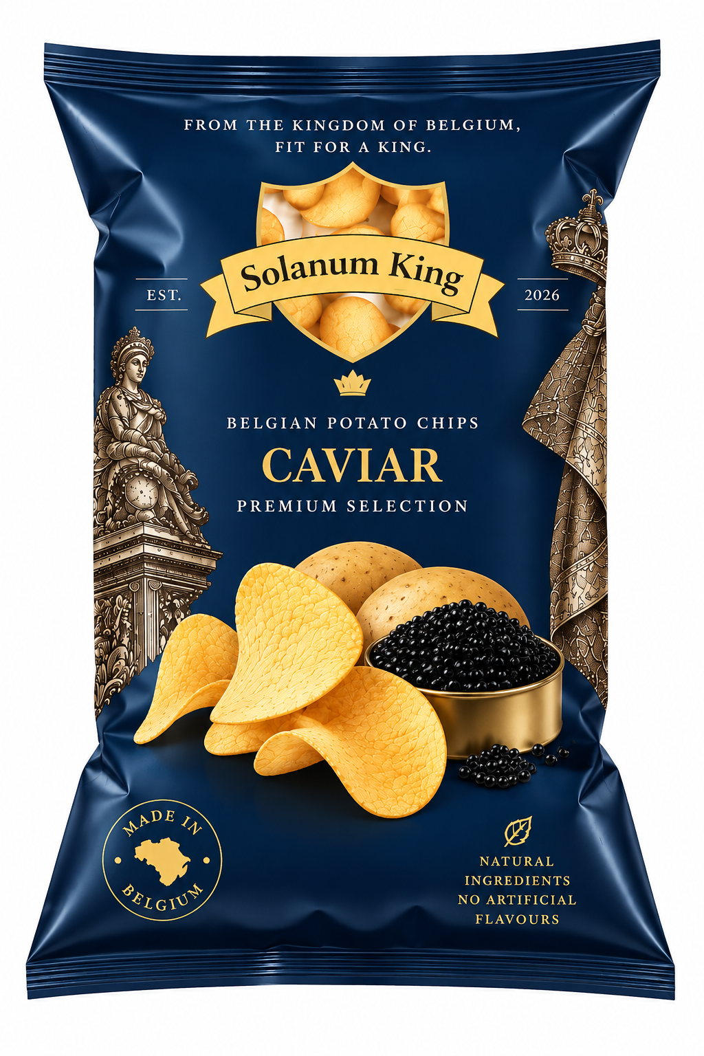 Solanum King Caviar Chips